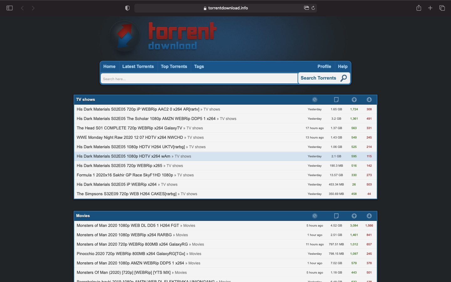I 15 migliori siti web torrent per scaricare qualsiasi file